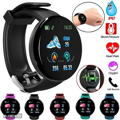 D18 Fitness Smart Band Activity Tracker Smartwatch With Sleep Monitor Step Tracking Heart Rate Sensor For Men Women Kids