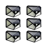 Solar Lights Outdoor 100 Led Solar Security Light With Moti-thumb1