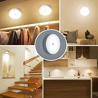 SSECC- Motion Sensor Light for Home with USB Charging Wireless Self Adhesive LED Night light Rechargeable Body Sensor Wall Light For Hallway, Bedroom, Bathroom, Kitchen, Basement,-thumb2
