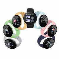 D18 Plus Smart Watches for Men Women, Bluetooth Smartwatch Touch Screen Bluetooth Smart Watches Heart Rate Activity Tracker, Calorie Counter, Blood Pressure, Android iOS Phones (Black)-thumb3