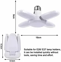 Mini Fan bulb 4 Blade LED Bulb Super Bright Adjustable Ceiling Lights Pack Of 1-thumb1