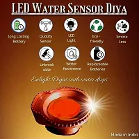 DKB - Water Sensor Diya for Home Decor Festivals Decoration Floating Led Light Diya Diwali Purpose Waterproof Candles Party Decorations Water Activated...-thumb1