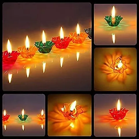 LED Diya and Candles