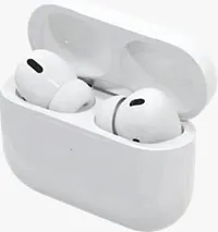 Airpod Pro With Wireless Charging Case Active Noise Cancellation Wireless Mobile Bluetooth 14 Hours Battery Backup Compatible With Android And Ios White-thumb3