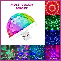 Disco LED Light with Disco Light Effects Sensor Works on Music Beat Disco Light Small Car Disco Light for Home Bedroom Car Party Decor Room Hall (Pack of 1)-thumb4