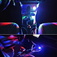 Disco LED Light with Disco Light Effects Sensor Works on Music Beat Disco Light Small Car Disco Light for Home Bedroom Car Party Decor Room Hall (Pack of 1)-thumb1