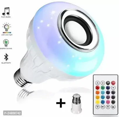 LED Music Bulb with Bluetooth Speaker Music Color changing led Bulb, DJ Lights with Remote Control Music Dimmable for Home, Bedroom, Living Room, Decoration smart bulb (Multicolor)-thumb2