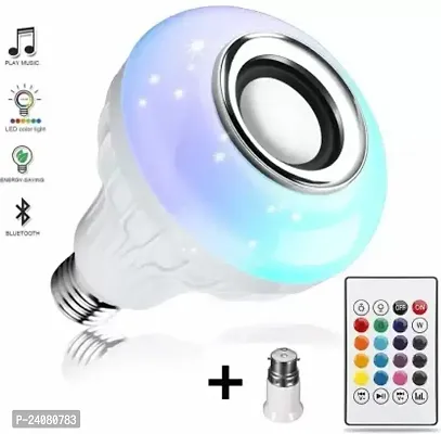 LED Music Bulb with Bluetooth Speaker Music Color changing led Bulb, DJ Lights with Remote Control Music Dimmable for Home, Bedroom, Living Room, Decoration smart bulb (Multicolor)