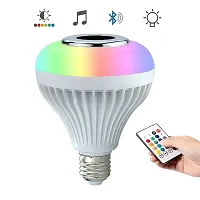 LED Music Bulb with Bluetooth Speaker Music Color changing led Bulb, DJ Lights with Remote Control Music Dimmable for Home, Bedroom, Living Room, Decoration smart bulb (Multicolor)-thumb3