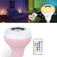 LED Music Bulb with Bluetooth Speaker Music Color changing led Bulb, DJ Lights with Remote Control Music Dimmable for Home, Bedroom, Living Room, Decoration smart bulb (Multicolor)-thumb3