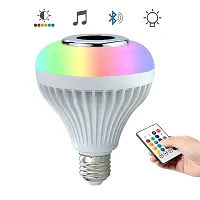 ssecc-LED Music Bulb with Bluetooth Speaker Music Color changing led Bulb, DJ Lights with Remote Control Music Dimmable for Home, Bedroom, Living Room, Decoration smart bulb (Multicolor)-thumb3