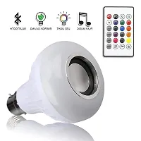 ssecc-LED Music Bulb with Bluetooth Speaker Music Color changing led Bulb, DJ Lights with Remote Control Music Dimmable for Home, Bedroom, Living Room, Decoration smart bulb (Multicolor)-thumb1