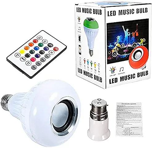 LED RGB Bluetooth Music Light Bulb Lamp Speaker Wireless Color Changing