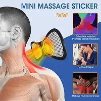 Butterfly Body Massager for Pain Relief ems Neck Massager Machine with 8 Modes and 19 Strength Levels (Black)-thumb2