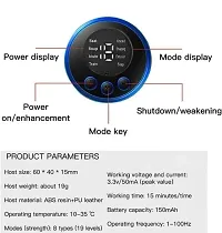 Butterfly Massager Machine For Pain Relief 8 Modes 19 Strength Levels Mini Body Massager Ems Massage Machine For Shoulder,Arms,Legs,Back Pain For MenWomen.-thumb1