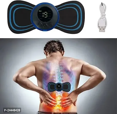 Body Massager,Wireless Portable Neck Massager with 8 Modes and 19 Strength Levels Rechargeable Pain Relief EMS Massage Machine-thumb0