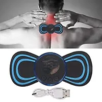 Full Body Mini Butterfly TENS Massager with 8 Modes, 19 Levels Electric Rechargeable Portable EMS Patch for Shoulder, Neck, Arms, Legs, Neck, Men/Women-thumb4