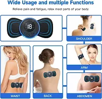 Full Body Mini Butterfly TENS Massager with 8 Modes, 19 Levels Electric Rechargeable Portable EMS Patch for Shoulder, Neck, Arms, Legs, Neck, Men/Women-thumb2