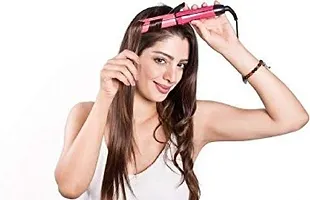 Nova 2 in 1 Hair Straightener and Curler with Ceramic Coated Plate, Hair Straightener and Curler for Women (HAIR STRAIGHTENER)-thumb4