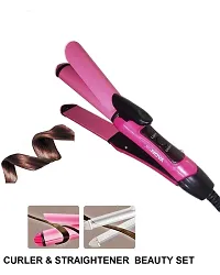 Nova 2 in 1 Hair Straightener and Curler with Ceramic Coated Plate, Hair Straightener and Curler for Women (HAIR STRAIGHTENER)-thumb3