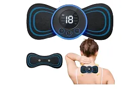 Portable Rechargeble Butterfly Full Body Massager for Pain Relief Neck Massager with EMS Technology Microcurrent Cervical Spine Massager for Body Pain-thumb3