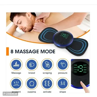 Portable Rechargeble Butterfly Full Body Massager for Pain Relief Neck Massager with EMS Technology Microcurrent Cervical Spine Massager for Body Pain-thumb0