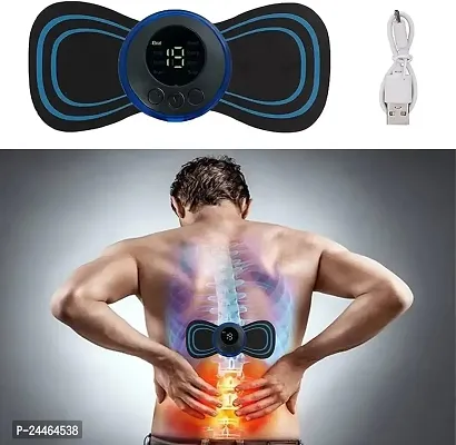 Portable Rechargeble Butterfly Full Body Massager for Pain Relief Neck Massager with EMS Technology Microcurrent Cervical Spine Massager for Body Pain-thumb2