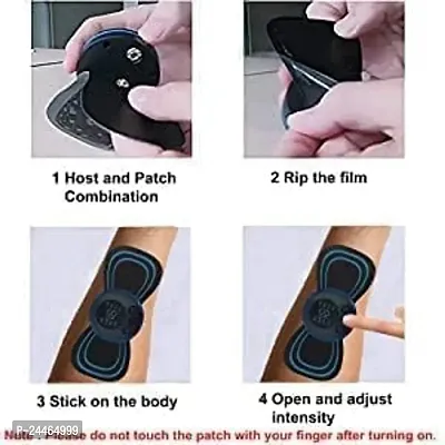 Foot Massager - voltonix Wireless EMS Massage Machine. Rechargeable, portable, and foldable design. 8 modes, 19 intensity levels for ultimate pain relief Foot Massager Pain Relief Wireless-thumb3