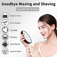 Crystal Hair Remover for Women and Men Upgraded Nano-crystalline Dots Technology Crystal Hair Eraser for Women Painless Hair Remover for Women-thumb1