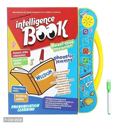 Children Book -Musical English Educational Phonetic Learning Book for Kids, Boys, Toddlers (Multicolor) (Intelligence Book)-thumb0