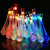 Waterdrop String Lights for Indoor Outdoor Decoration Diwali Light for Party Birthday Diwali Christmas Navratri Valentine Gift Home Decoration Light...-thumb3