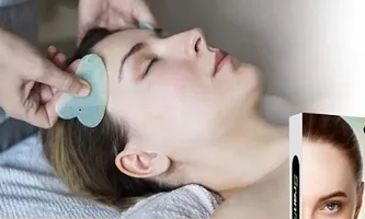 Face Massager for Women | GuaSha Stone and Jade Roller for Face Massage | Face Massager  Face Roller for Women-thumb4