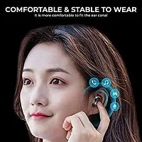 M 90 Pro Wireless Bluetooth Earbuds with Touch Control and Dual LED Charging Display, 140H Playtime Headphones with Noise Cancellation Gaming TWS-thumb2