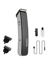 Nova Trimmer NS-216 Rechargeable Cordless Men Trimmer Shaver Machine for Beard  Hair Styling For Men (Multi-color), 3 Extra Clips (Black-thumb4