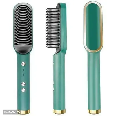 Hair Straightener, Hair Straightener Comb for Women  Men, Hair Styler, Straightener Machine Brush/PTC Heating Electric Straightener with 5 Temperature (Comb Hair Straightener)-thumb4