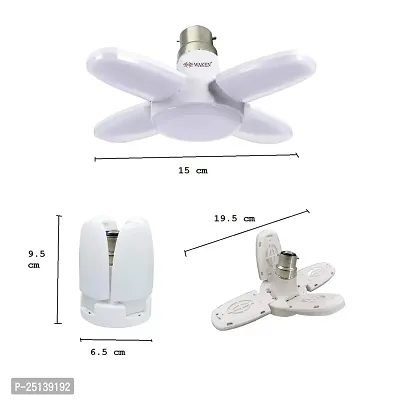 Fan Shape High Bright Led Bulb-Upto 85% Energy Saving-B22 CFL Led Bulb for home,office,shop,hospital,factory-thumb5