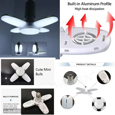 Fan Shape High Bright Led Bulb-Upto 85% Energy Saving-B22 CFL Led Bulb for home,office,shop,hospital,factory-thumb3