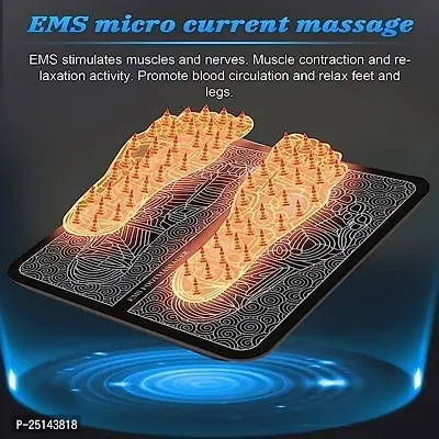 Foot Massager-Yogimooni Wireless Ems Massage Machine,Rechargeable,Portable,Foldable Design. 8 Modes,19 Intensity Levels For Ultimate Pain Relief Foot Massager Pain Relief Wireless,New-2024-thumb4