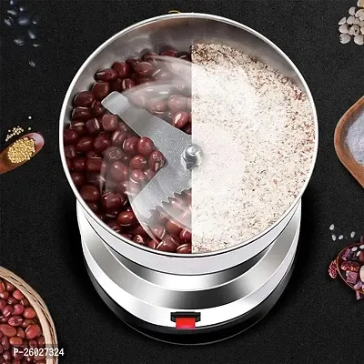 Steel Nima Multifunctional Grinder Smash Machine Coffee Beans Electric Grinder and Coffee Maker Household Electric Mixer Grinder (Stainless Steel)-thumb2