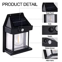 New Wireless Dusk to Dawn Motion Sensor LED Wall Sconce, Solar Light Outdoor Wall Light, Solar Lamp with Motion Sensor, Waterproof Outdoor Lamp-thumb2