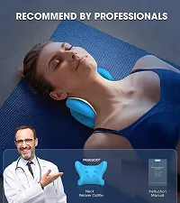 Neck Relaxer | Cervical Pillow for Neck and Shoulder Pain | Cervical Traction Device for Neck Pain Relief Product Kit | Neck Cloud Massager-thumb2