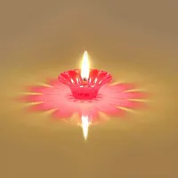 Transparent Plastic Floating Diya for Diwali Decoration and Gifts (Set of 12)-thumb2