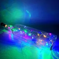 Wine Bottle Cork String Light | 20 LED/ 2M Cable Length | Copper Wire | Battery Operated Cork String Light | for New Year, Wedding, Birthday-thumb3