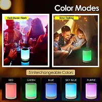 Touch Control Night Light Bluetooth Speakers,Portable Bluetooth Speaker,7 Color Bedside Table Light,Smart Changing Stereo Subwoofer-thumb4