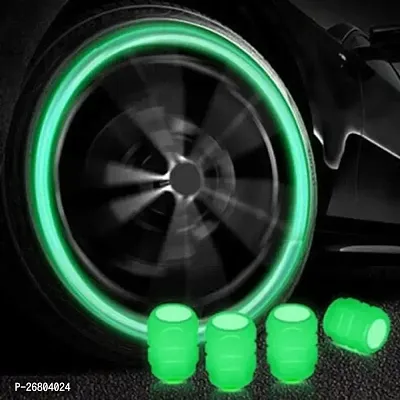 Sunlight Or Flash Light Recharge Tyre Wheel Valve Cap Flashing Lights Chargeble LED Flash Light Set for Car Bike Bicycle PACK OF 4 PCS-thumb5