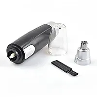 NEW EAR AND NOSE HAIR TRIMMER PROFESSIONAL HEAVY DUTY STEEL NOSE CLIPPER BATTERY-OPERATED-thumb2