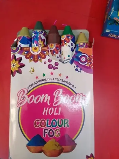 Holi Premium Spray, Gulal &amp; Smoke Fog