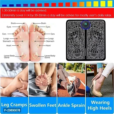 Modern Wireless Electronic Foot Massager Mat-thumb4