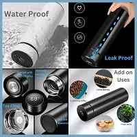 Led Thermal Cup Water Bottles With Digital Temperature Display Tea Infuser Bottle Double Walled Water Bottle Stainless Steel Smart Mug Water Flask Leak Proof-thumb4