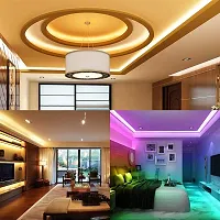 Classy 4.5 Meter Waterproof Strip Light RGB Color LED Strip with 24 Ir Remote Controller-thumb2